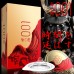 OLO Condom Red Thin 001 Heat Sensitive No Condom Feel Byt Hyaluronic Acid Water Soluble No Wash Long lasting Male Tight Fox Tail